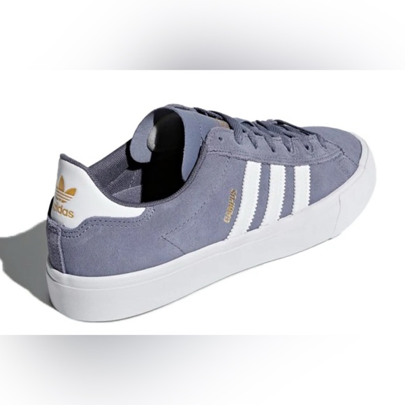 adidas Other - Adidas Men's Gray Blue and White Campus Sneakers Size 10.5